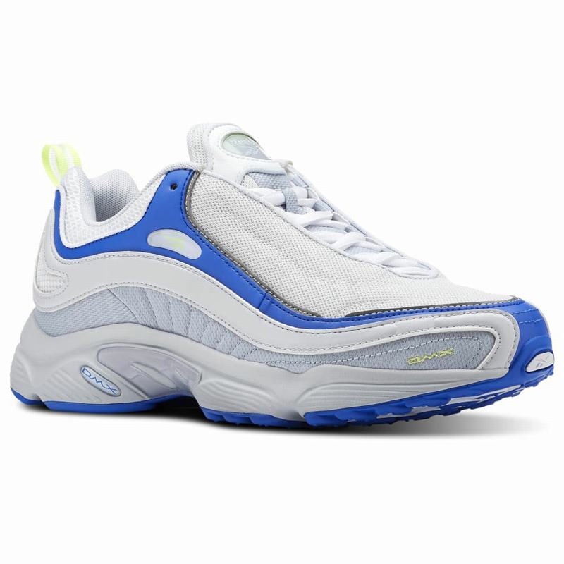 Tenisi Reebok Daytona Dmx Barbati Albi/Albastri Romania PG2452CM